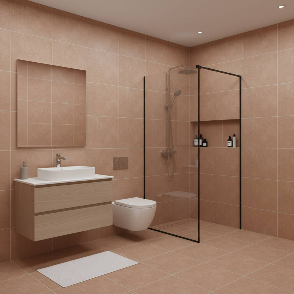 Timber Look Bathroom Tiles for Small Bathrooms in Australia